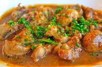 Rognons de veau au curry