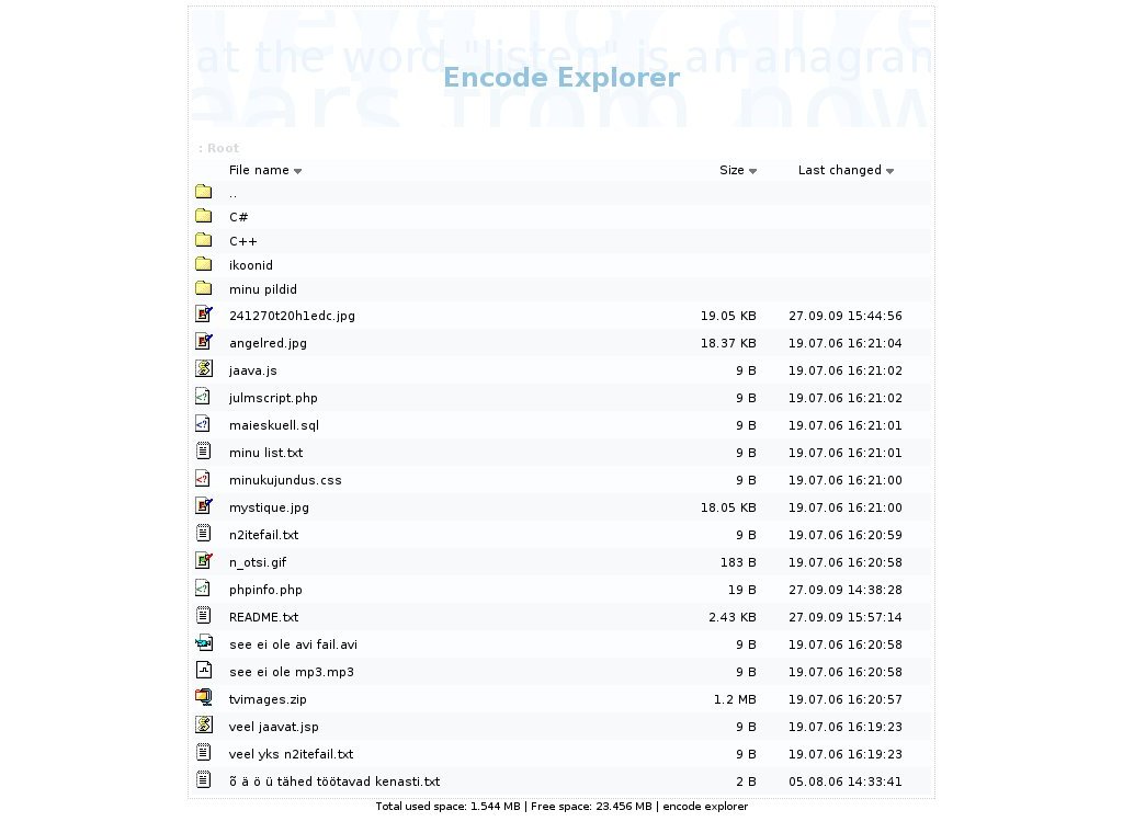 PHP Encode Explorer